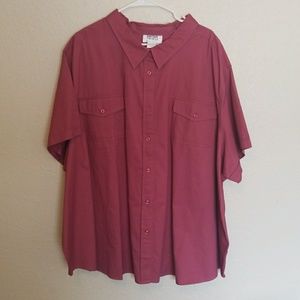 MAINSTREET BLUES SHIRT SHORT SLEEVE , NEVER WORN,